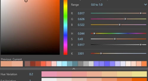 V-Ray Colour Picker