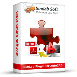 Simlab 3D PDF exporter for AutoCAD
