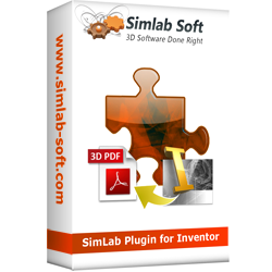 SimLab 3D PDF exporter for INVENTOR