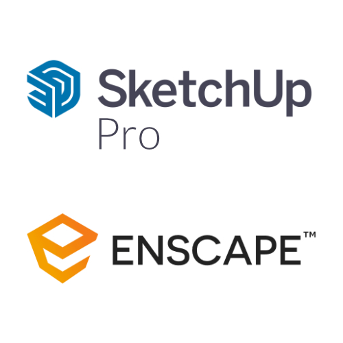 SketchUp Pro and Enscape Bundle (12 Months) 