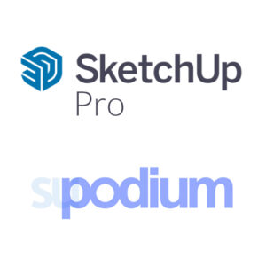 SketchUp Pro and SU Podium Bundle (12 Months)